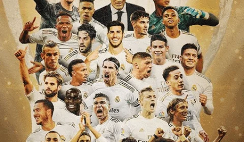 Real Madrid conquista 34º título espanhol