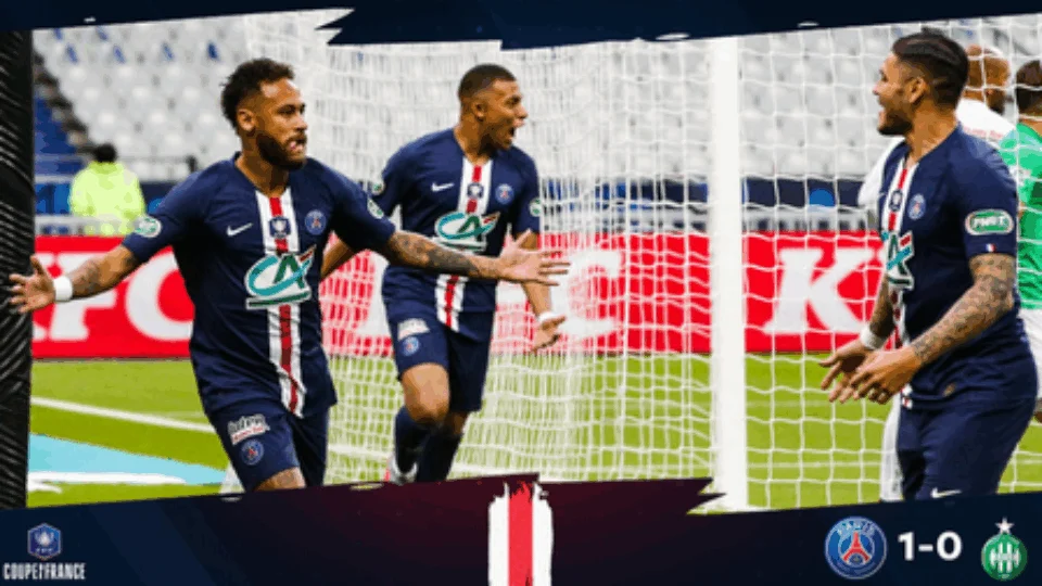 Neymar brilha e PSG conquista Copa da França