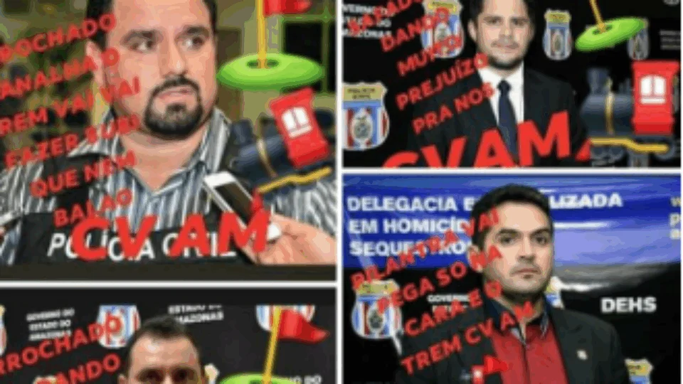 Integrantes de facção criminosa ameaçam delegados do AM em rede social