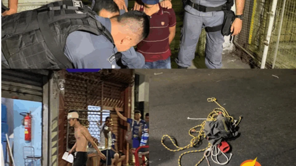 Trio amarra e tortura funcionários de loja de pesca durante assalto no Centro