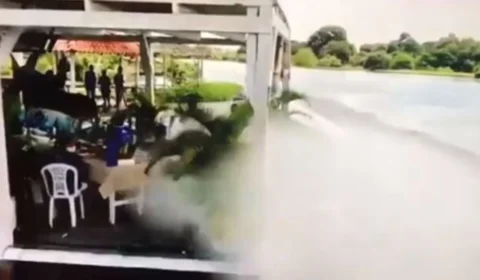 Capitão da PM-AM que causou banzeiro com jet ski contra live do Caprichoso vai responder sindicância