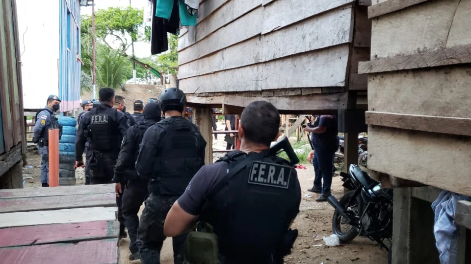 Operação ‘Beiradinho’ prende criminosos na zona Centro-Sul de Manaus