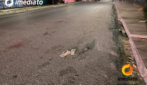 Suposto morador de rua morre após ser atropelado por motoqueiro na Grande Circular