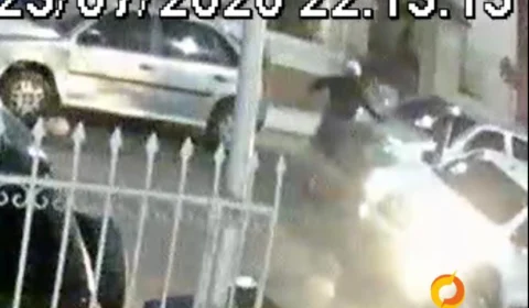 Vídeo mostra o momento em que homem é assassinado em hotel no Centro