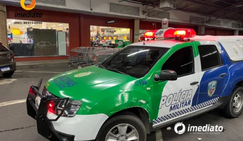 Bandidos armados roubam parte da renda de supermercado no Dom Pedro