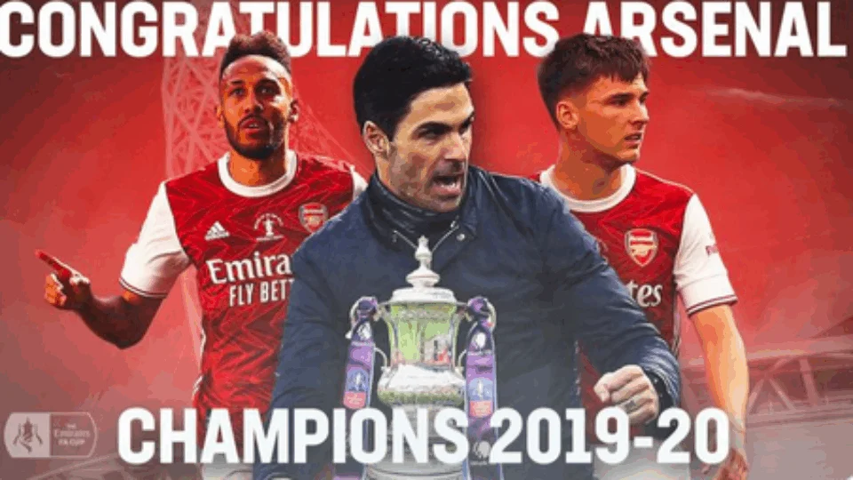 Arsenal conquista Copa da Inglaterra 2020