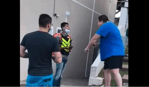 O entregador tinha razão: cliente racista que o ofendeu é o famoso “herdeiro”
