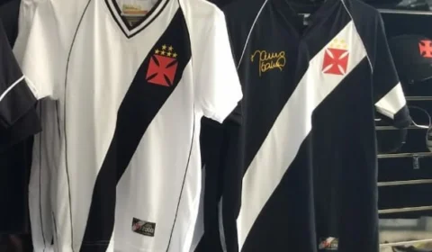 Torcedores já podem comprar novas camisas do Vasco em Manaus