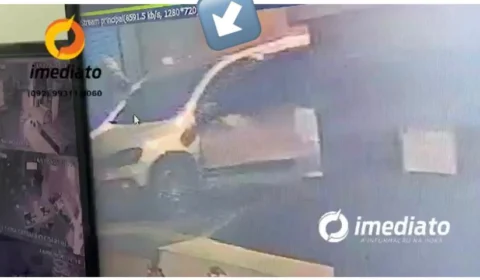 Veja as imagens do momento em que o PM é morto no Educandos