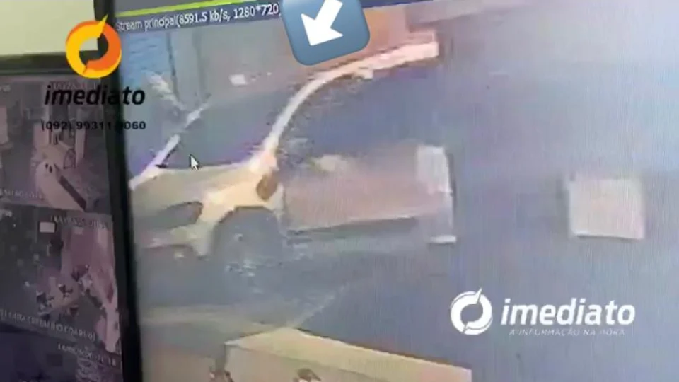 Veja as imagens do momento em que o PM é morto no Educandos