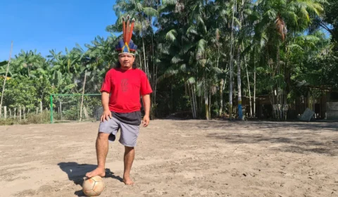 Times indígenas e de ribeirinhos disputam Copa de Futebol Waikiru