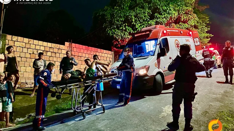 Homem corre da morte e cai esfaqueado no Alfredo Nascimento