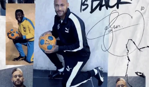 Neymar anuncia acordo com Puma e usará chuteira de Pelé