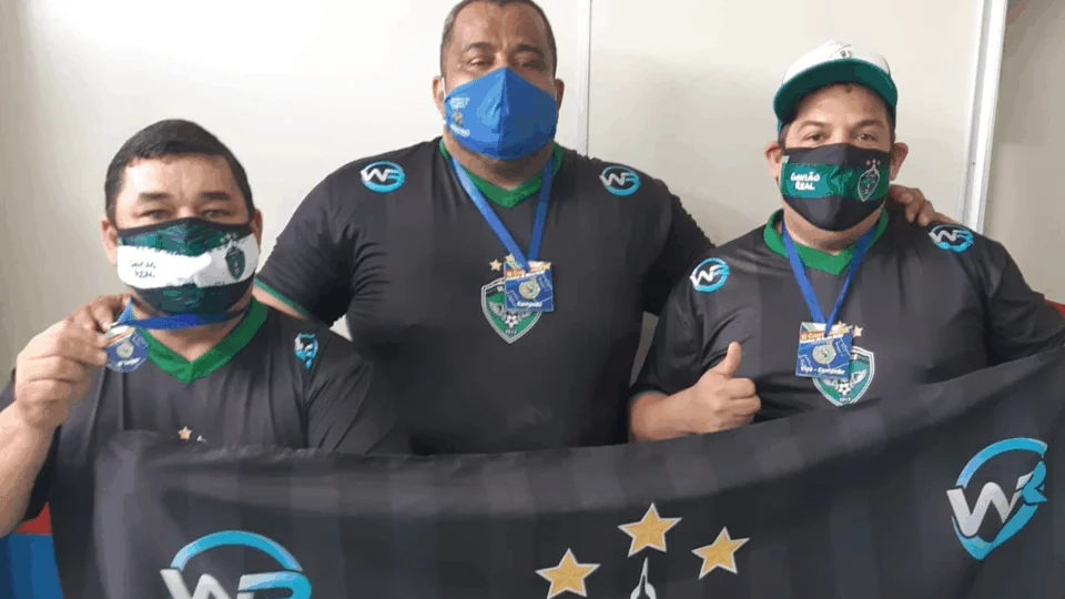 MANAUS-FC em dose dupla no pódio da Copa AMFM de Dadinho