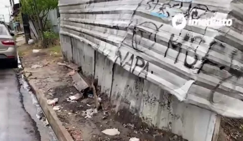 Populares insistem em manter lixeira viciada em avenida no Santa Etelvina