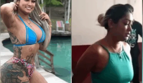 ‘Gostosona do crime’ é presa roubando cerveja de supermercado pra fazer festão clandestino; Veja vídeo