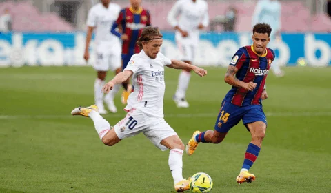 Real Madrid triunfa em clássico contra o Barcelona; Real 3 x 1 Barça