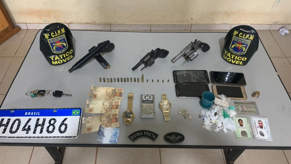 Cinco pessoas são presas em posse de armas e munições no Iranduba