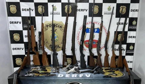 Viúva de Coronel forjou roubo de 108 armas de fogo  para nao dividir com os herdeiros do falecido