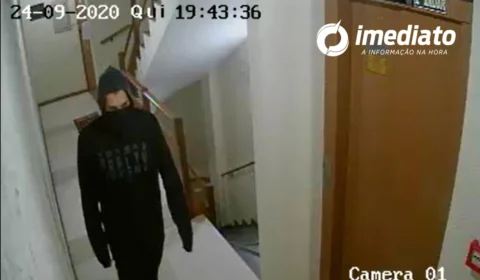 Câmeras de segurança mostram suspeito de ter matado garota de programa amazonense, em Gramado