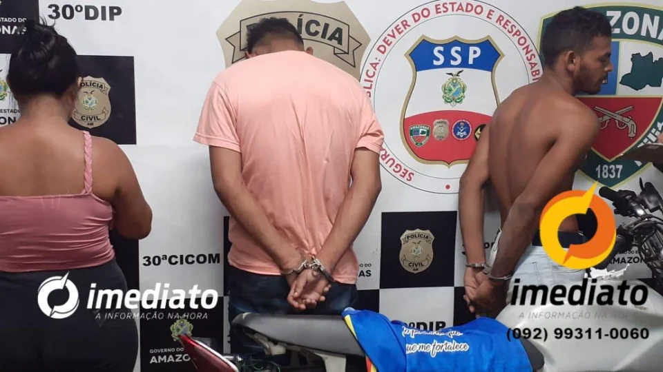 Operação policial prende 3 pessoas no Jorge Teixeira, zona Leste