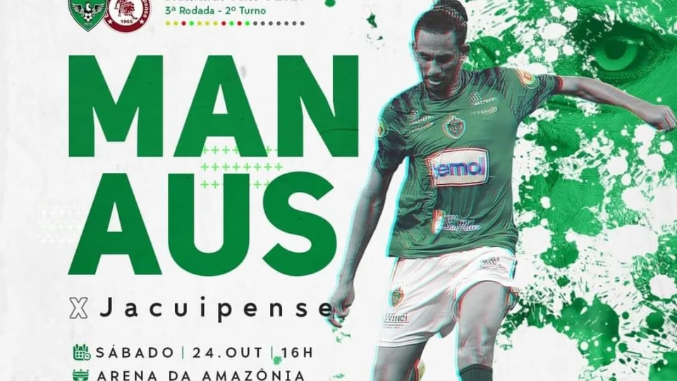 Manaus FC encara o Jacuipense pela ‘Série C’ do Brasileirão; Saiba onde assistir esse duelo