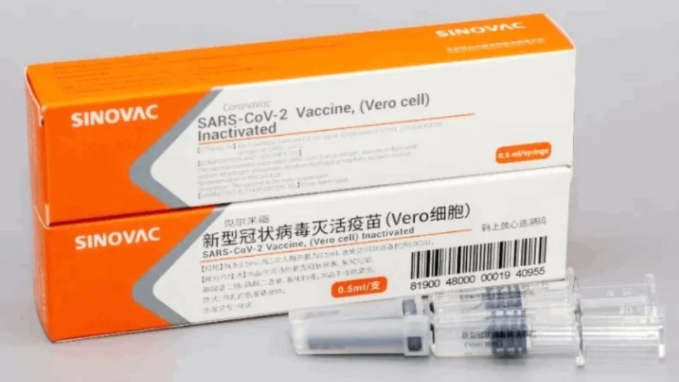 Primeiro lote da CoronaVac com 120 mil doses chega ao Brasil