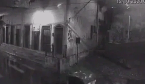 Você viu o ‘fantasma da lixeira?’ Vídeo viraliza após aparição do espírito