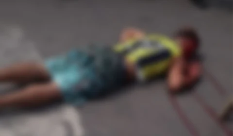 Homem leva tiro na cabeça e é socorrido, na Compensa