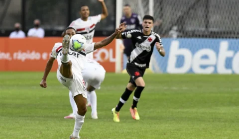 São Paulo e Vasco disputam hoje (22), no Estádio do Morumbi