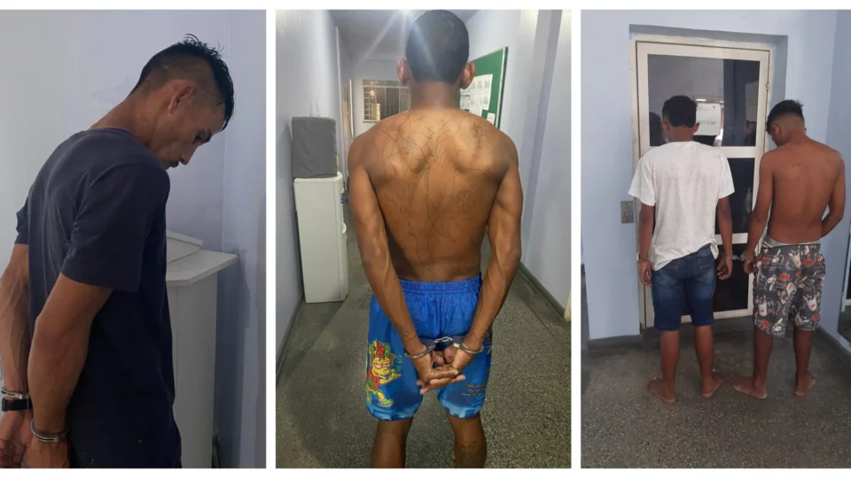 30ª Cicom prende três homens e apreende adolescente com drogas na Invasão Coliseu