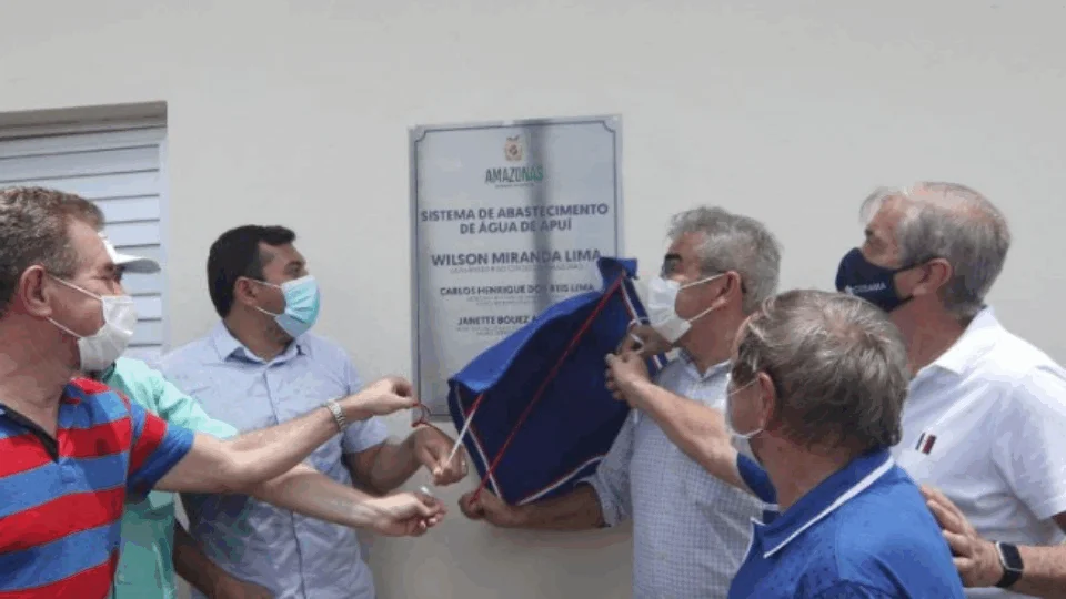 Wilson Lima inaugura sistema de abastecimento de água potável e anuncia investimentos em infraestrutura em Apuí