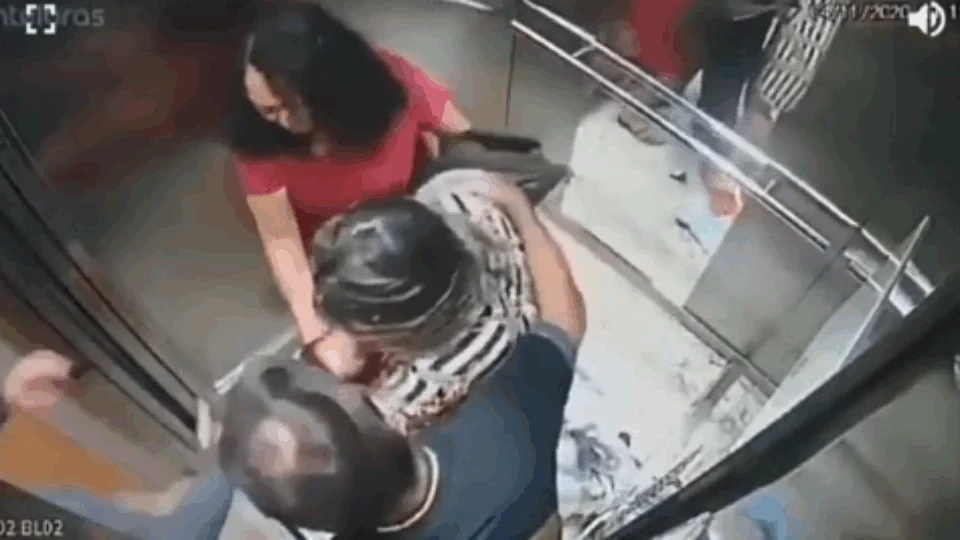 VEJA VÍDEO – Bebê nasce em elevador, no Rio