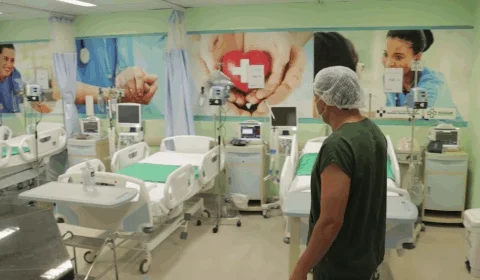 Hospital Delphina Aziz recebe mais 15 leitos e chega a 120 UTIs para Covid-19