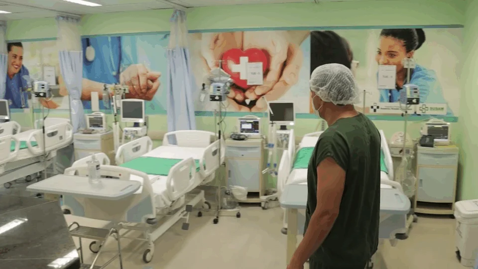 Hospital Delphina Aziz recebe mais 15 leitos e chega a 120 UTIs para Covid-19