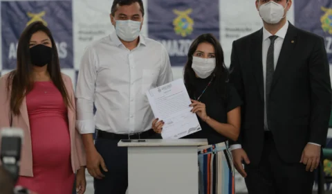 Governador Wilson Lima dá posse a aprovados em concurso do Idam