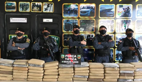 Casal é preso com 115 kg de  maconha do tipo skunk avaliados em R$ 1 milhão, em Manaus