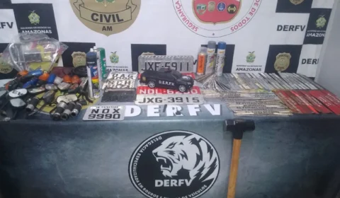 DERFV prende quadrilha responsável por clonar e revender veículos roubados e furtados em Manaus