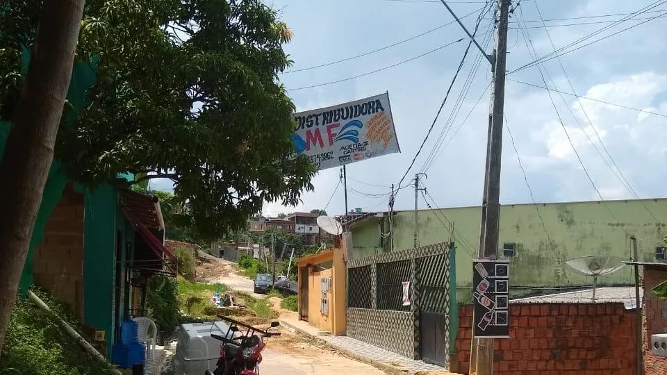 Rua Santo Antônio em completo abandono na zona Norte de Manaus