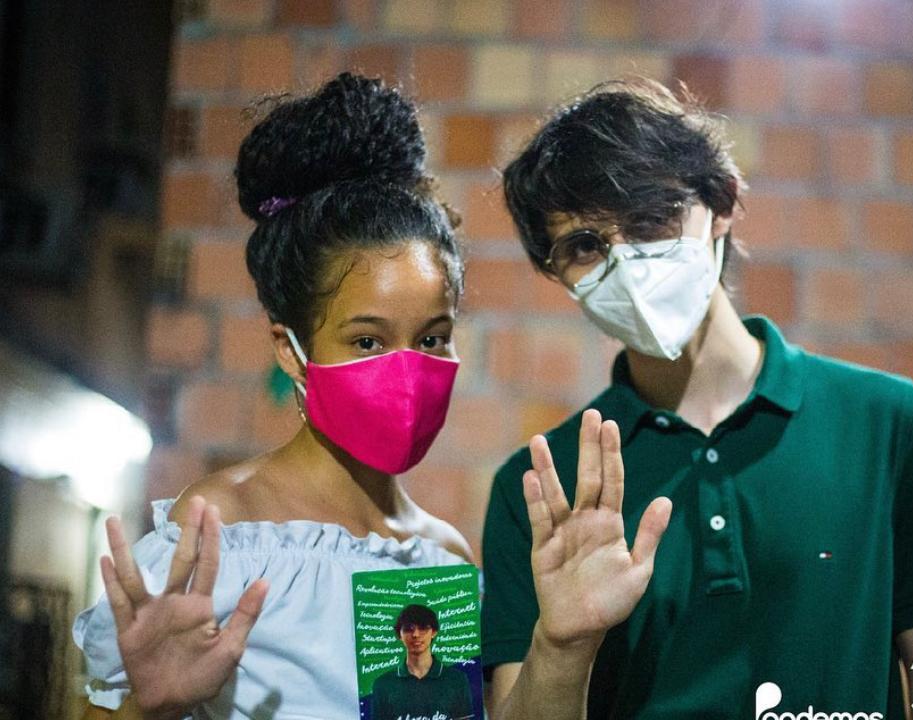 jovem e o quinto mais votado.