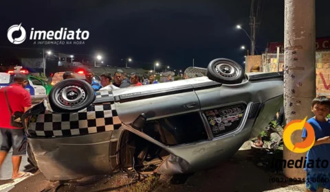 Vídeo mostra pastora presa embaixo do carro, após acidente no Santa Etelvina