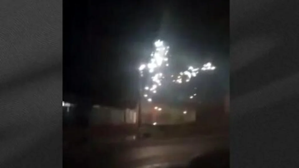 Veja o vídeo do curto-circuito no Macapá