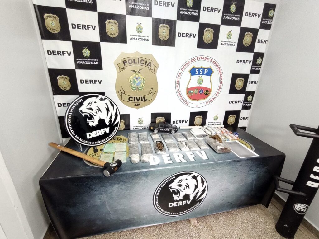 dupla e presa em Manaus