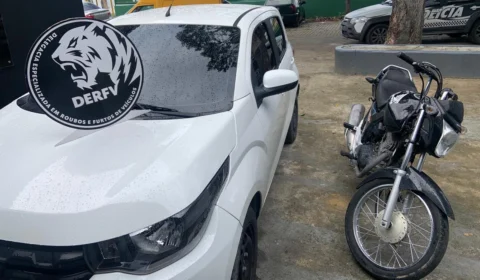 Dupla integrante de grupo criminoso que receptava e trocava veículos clonados por drogas é presa em Manaus