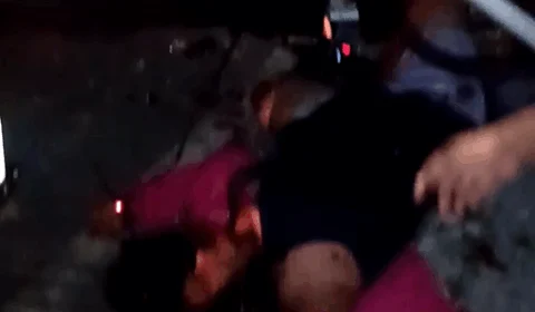 VÍDEO | Veja pastora presa embaixo do carro, após acidente no Santa Etelvina