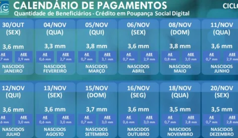 Auxílio Emergencial: Sétima parcela sai nesta quarta-feira (04) para nascidos em fevereiro