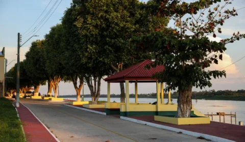 Urucará tem sistema viário inaugurado e governador  anuncia investimentos em estradas