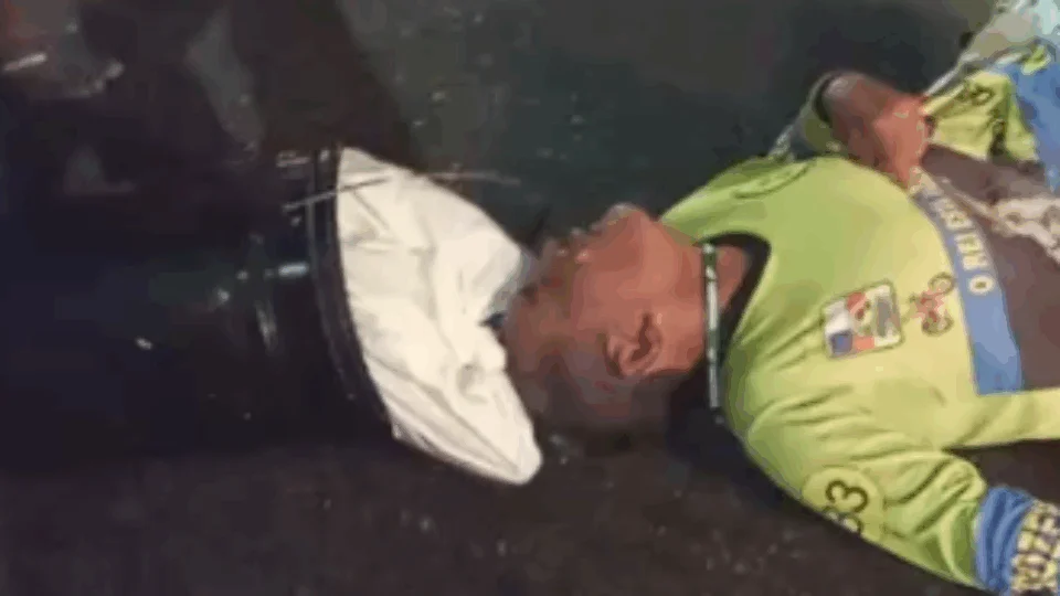 Vídeos do flanelinha esmagado por ônibus no Centro