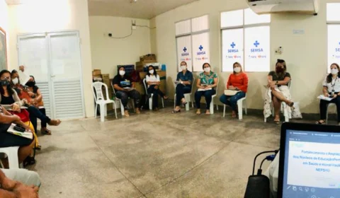 Profissionais da saúde participam  de oficina de humanização em Tefé