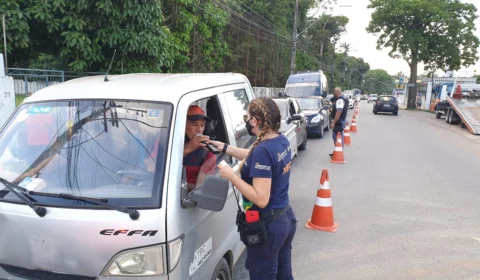 Operação: Detran-AM flagra 33 motoristas alcoolizados no final de semana